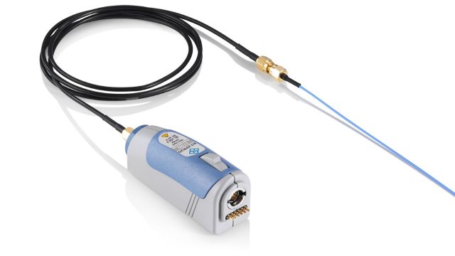 Power rail probes for oscilloscopes